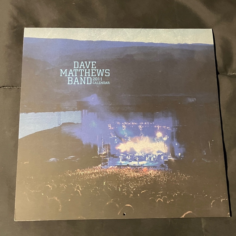2011 Dave Matthews Band Wall Calendar